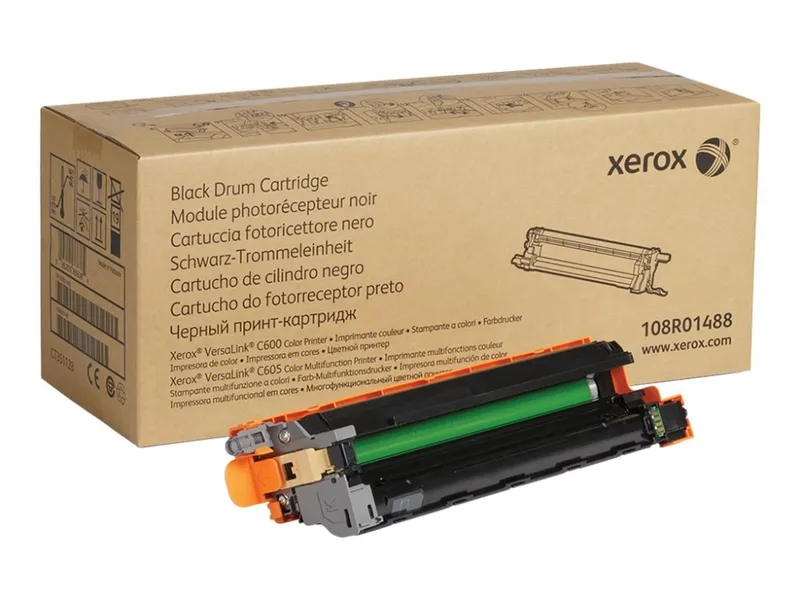 Alternativ bild 0 för Xerox 108R01488 / C600/C605 Black Drum Cartridge - Trumkassett Svart