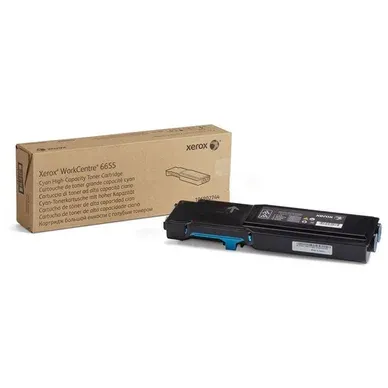 Alternativ bild 0 för Xerox High Capacity - Cyan Toner - Tonerkassett Blå