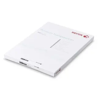 Produktfoto för Xerox Premium - 100 mikron - A4 (210 x 297 mm) 50 ark OH-film - för DocuColor 240, 250  Phaser 63XX, 77XX, 8400, 85XX  WorkCentre 72XX, 76XX, C2424