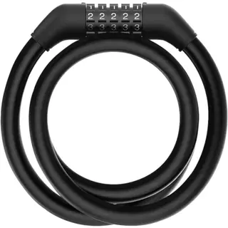 Produktfoto för Xiaomi - Kabellås - kombination - svart