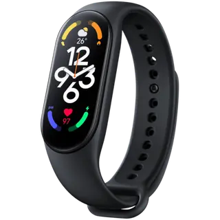 Produktfoto för Xiaomi Mi Band 7 - Aktivitetspårare med rem - TPU - svart - handledsstorlek: 160-224 mm - display 1.62 - Bluetooth - 13.5 g