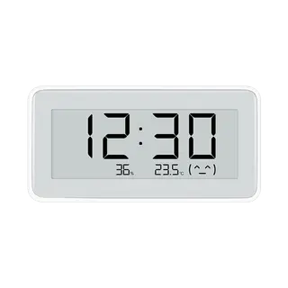 Produktfoto för Xiaomi Temperature and Humidity Monitor Clock - Temperatur- och fuktighetssensor - trådlös - Bluetooth 5.0 LE