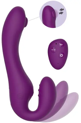 Produktfoto för Xocoon: Strapless Strap-On, Pulse Vibrator with Remote