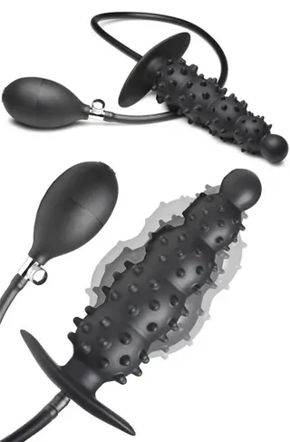 Produktfoto för XR Master Series: Ass Puffer, Nubbed Inflatable Anal Plug