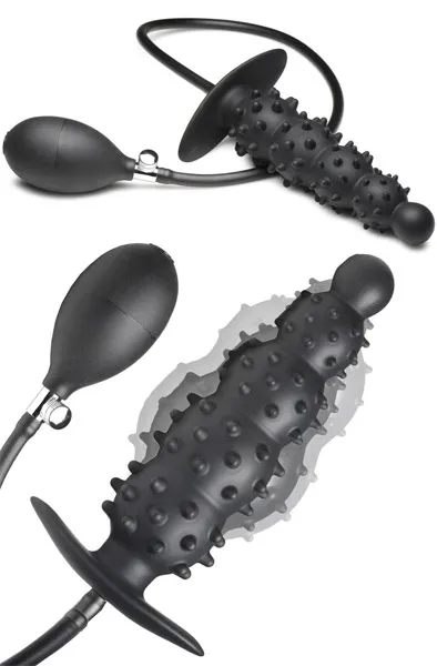 Bild 1 för XR Master Series: Ass Puffer, Nubbed Inflatable Anal Plug