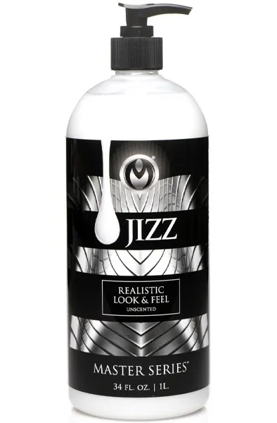 Bild 1 för XR Master Series: Jizz, White Water-Based Body Glide, 1000 ml