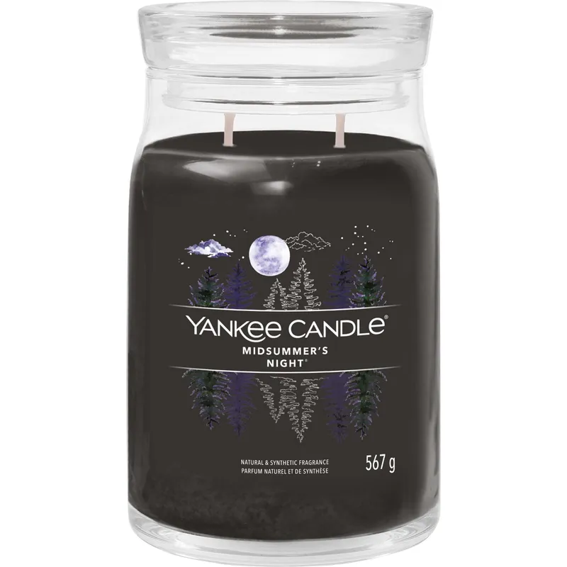 Bild 1 för Yankee Candle 1629968E, Cylinder, Svart, Mysk, Patchouli, 90 h, 1 styck