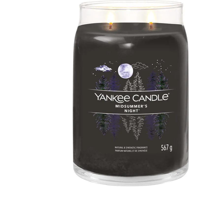 Bild 2 för Yankee Candle 1629968E, Cylinder, Svart, Mysk, Patchouli, 90 h, 1 styck