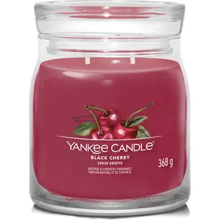 Produktfoto för Yankee Candle Black Cherry Signature Jar Medium