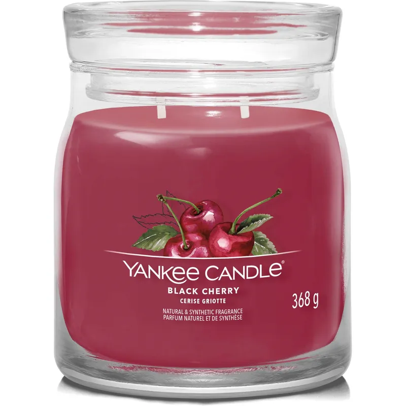 Bild 1 för Yankee Candle Black Cherry Signature Jar Medium
