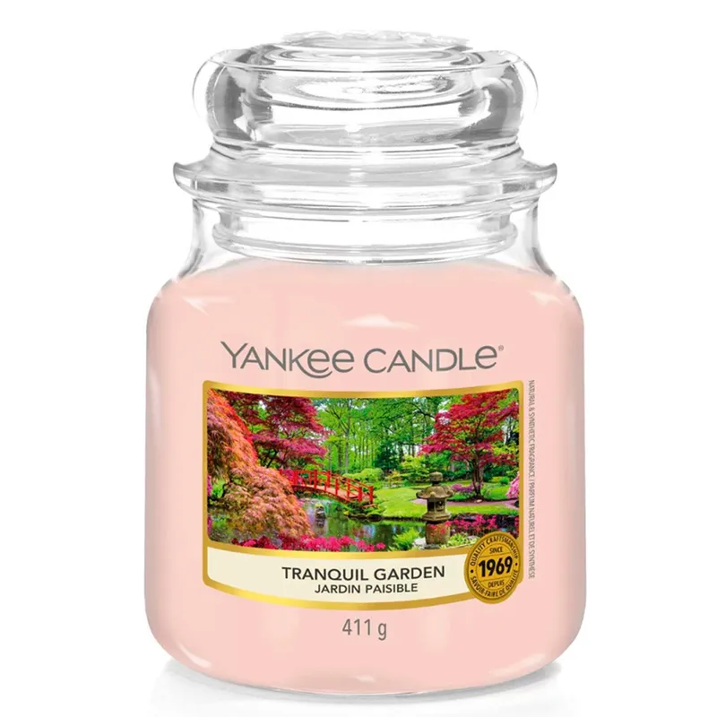 Bild 1 för Yankee Candle Classic Medium Jar Tranquil Garden 411g