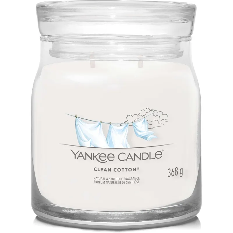 Bild 1 för Yankee Candle Clean Cotton Signature Jar Medium