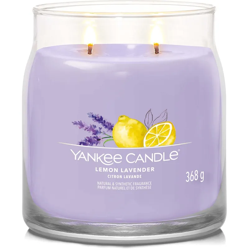 Bild 2 för Yankee Candle Lemon Lavender Signature Jar Medium