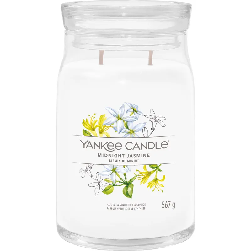 Bild 1 för Yankee Candle Midnight Jasmine Signature Jar Large
