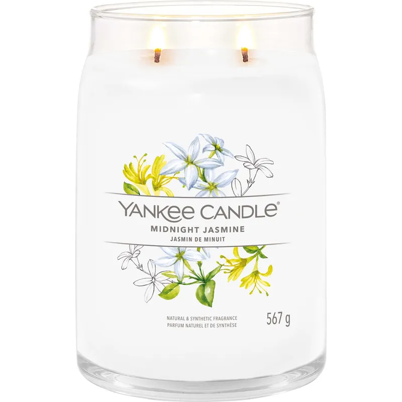 Bild 2 för Yankee Candle Midnight Jasmine Signature Jar Large