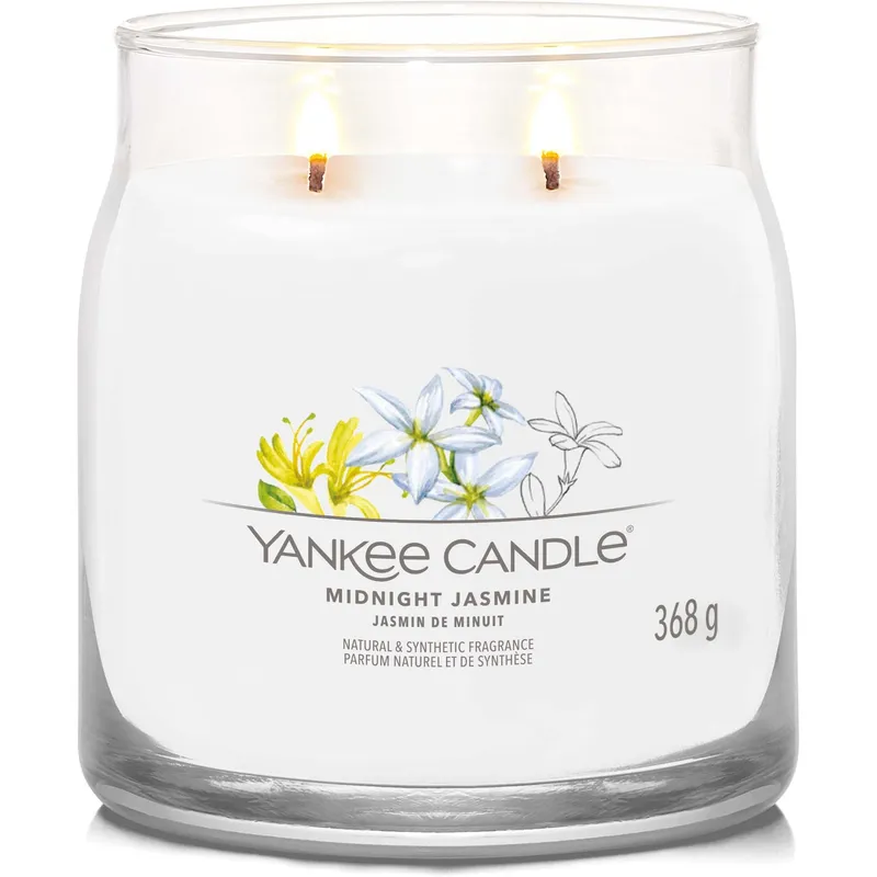 Bild 2 för Yankee Candle Midnight Jasmine Signature Jar Medium