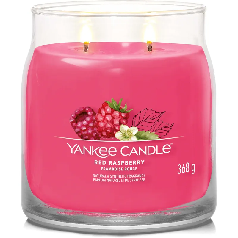 Bild 2 för Yankee Candle Red Raspberry Signature Jar Medium
