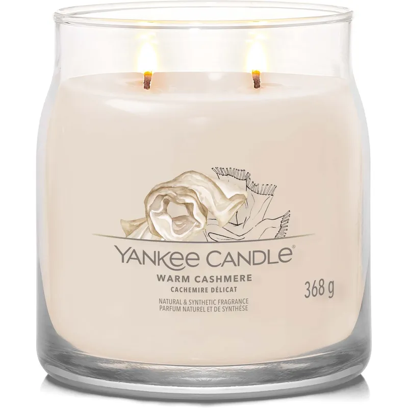 Bild 2 för Yankee Candle- Signature -Warm Cashmere- Medium 368 gr