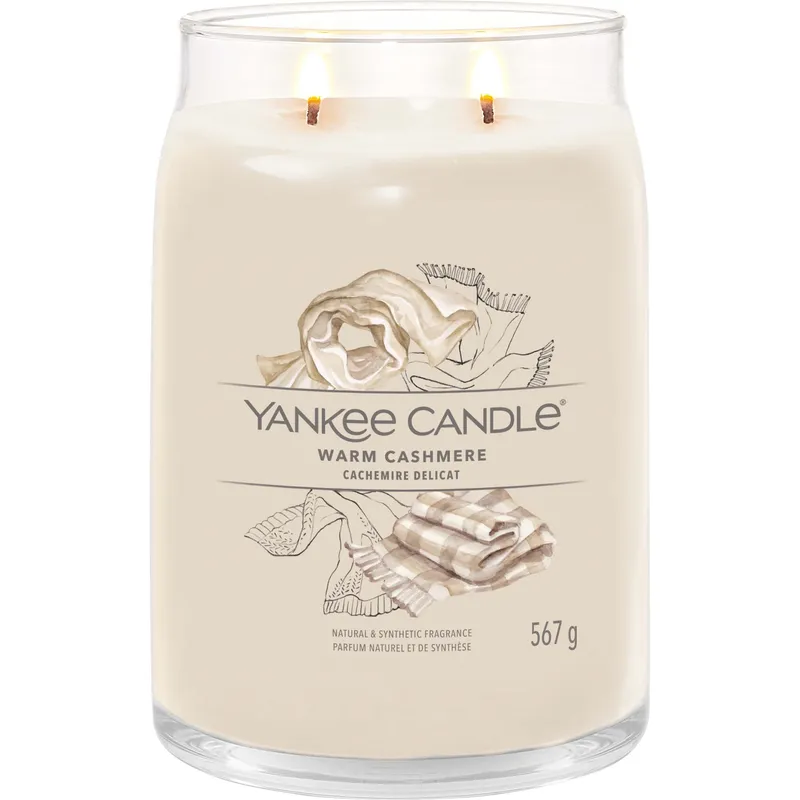 Bild 2 för Yankee Candle Warm Cashmere Signature Jar Large