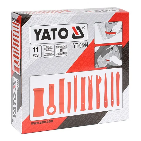 Alternativ bild 0 för YATO PANEL REMOVAL SET 11 PCS 0844