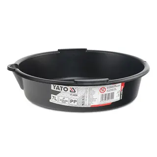Produktfoto för Yato YT-0699, Rund, Sort, Polypropylen (PP), 7 L, 90 mm, 37 cm
