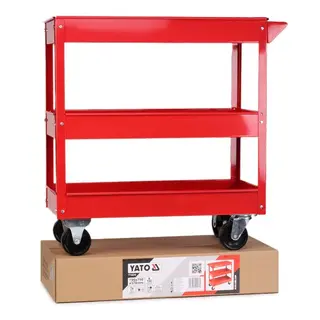 Produktfoto för Yato YT-55210, Stål, Röd, 130 kg, 3 galler, 10 cm, Fast, Sväng