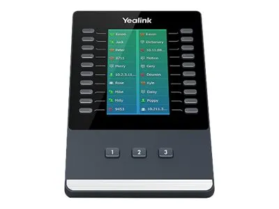 Alternativ bild 0 för Yealink EXP50 - Expansionsmodul för extra knappar för VoIP-telefon - för Yealink SIP-T52S, SIP-T54S, SIP-T56A, SIP-T58A, SIP-T58V