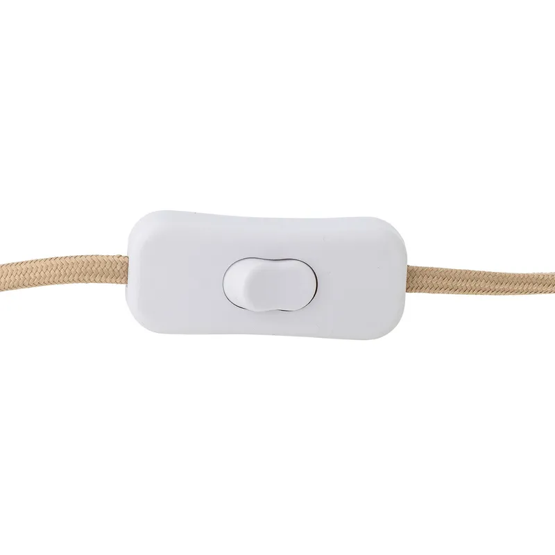 Bild 4 för Ylva bordslampa, beige, höjd 28 cm, järn – Bloomingville - Vardagsrum - Skandinavisk - Metall - Med en ljuskälla