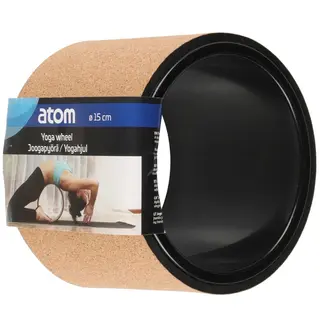 Produktfoto för Yogahjul Kork 15 cm