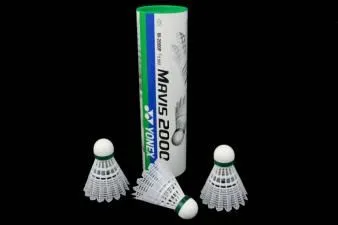 Alternativ bild 0 för Yonex Badminton shuttlecock Yonex Mavis 2000 GR vit (M-2000P GR)