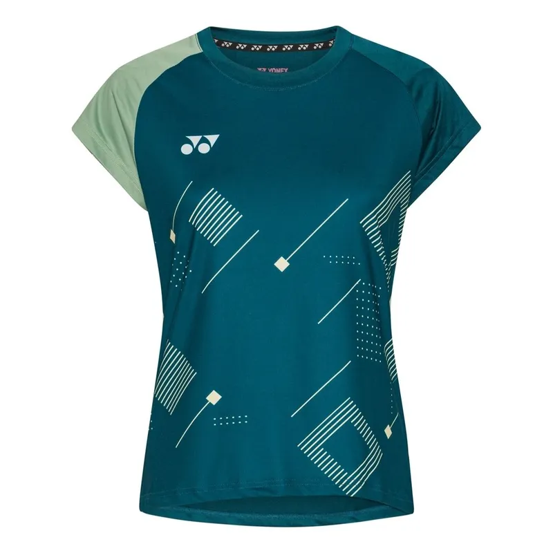 Alternativ bild 0 för Yonex Girls T-shirt 252206 Petrol/Blue