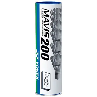 Produktfoto för Yonex Mavis 200 White 6 pcs.