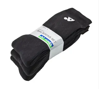 Produktfoto för Yonex Strumpor 8433 3-Pak Svart