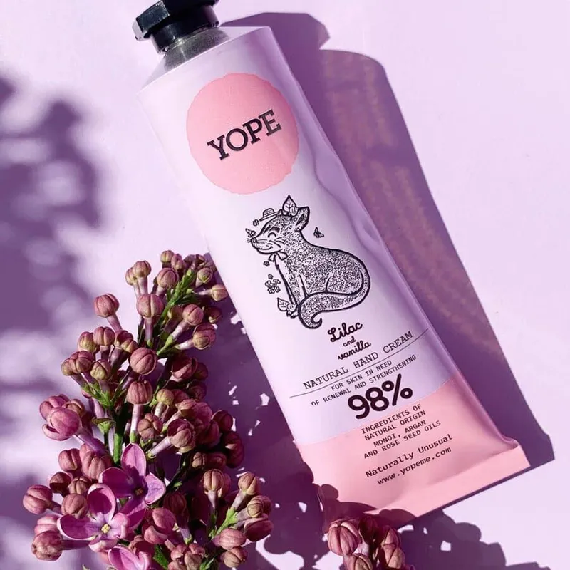 Bild 2 för YOPE Botanical Hand Cream Lilac and Vanilla 50 ml