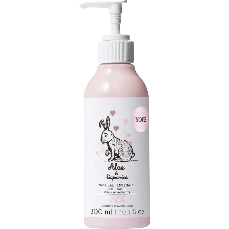 Bild 1 för YOPE Intimate Hygiene Natural Intimate Wash Aloe & Liquorice  300 ml