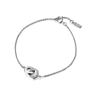 Produktfoto för You & Me Armband Vitguld 15-19 cm