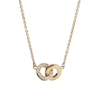 Produktfoto för You & Me Halsband Guld 40 cm