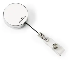 Produktfoto för Yoyo för ID-korthållare hållbar, aluminium, låda med 10 stycken.