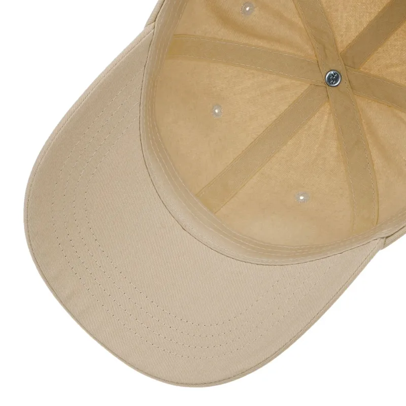 Bild 3 för Yupoong - Beige unconstructed Keps - Stone Dad Cap @ Hatstore