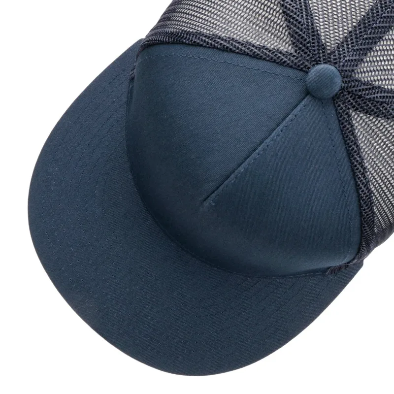 Bild 2 för Yupoong - Blå trucker Keps - Classic Navy A-Frame Trucker Snapback @ Hatstore