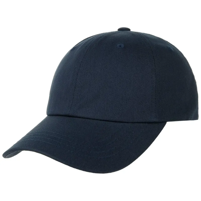 Bild 1 för Yupoong - Blå unconstructed Keps - Navy Dad Cap @ Hatstore
