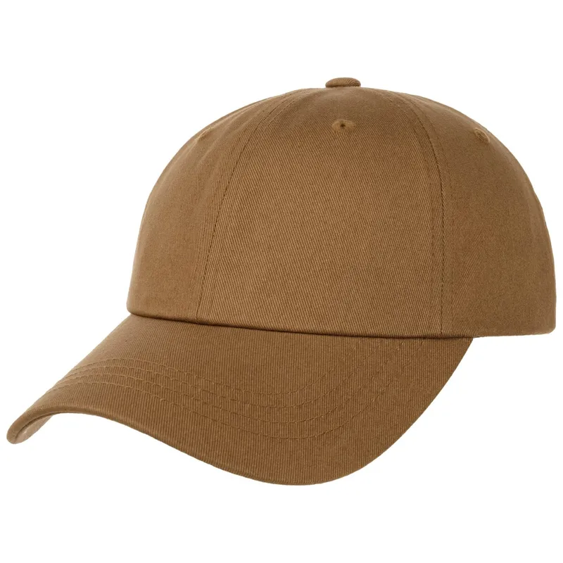 Bild 1 för Yupoong - Brun unconstructed Keps - Tan Dad Cap @ Hatstore