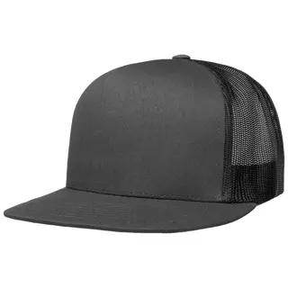 Produktfoto för Yupoong - Grå snapback Keps - Classic Charcoal A-Frame Snapback Trucker @ Hatstore