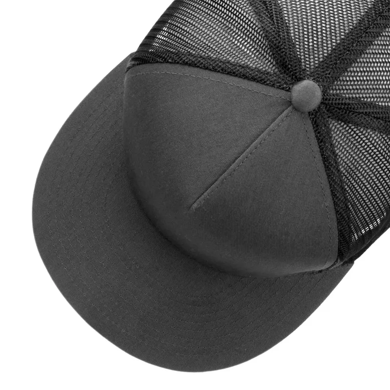 Bild 2 för Yupoong - Grå snapback Keps - Classic Charcoal A-Frame Snapback Trucker @ Hatstore
