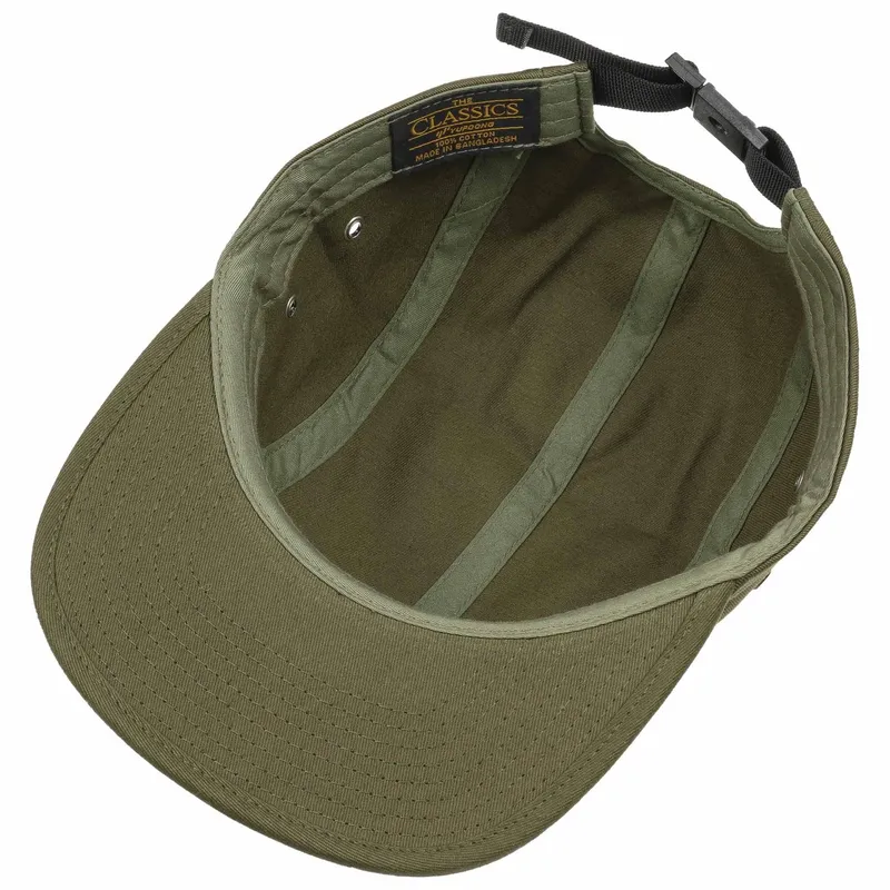Bild 3 för Yupoong - Grön 5panel Keps - Olive 5-Panel @ Hatstore