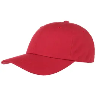 Produktfoto för Yupoong - Röd unconstructed Keps - Cranberry Dad Cap @ Hatstore
