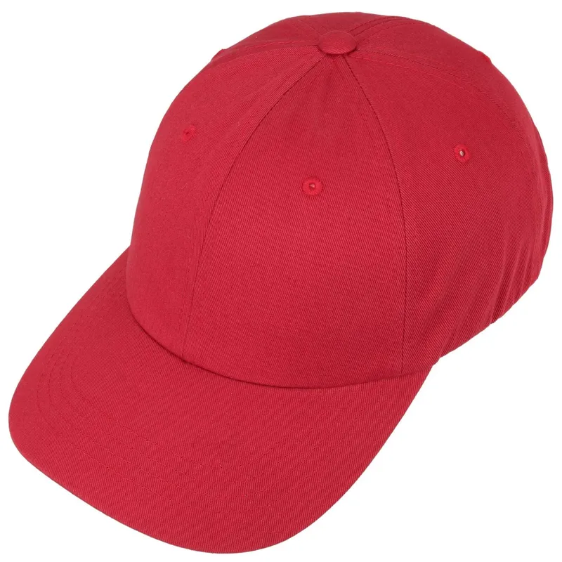 Bild 2 för Yupoong - Röd unconstructed Keps - Cranberry Dad Cap @ Hatstore