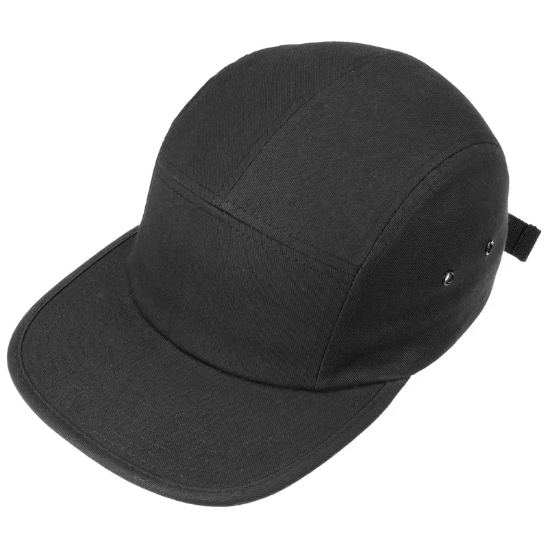 Bild 2 för Yupoong - Svart 5panel Keps - Black 5-Panel @ Hatstore