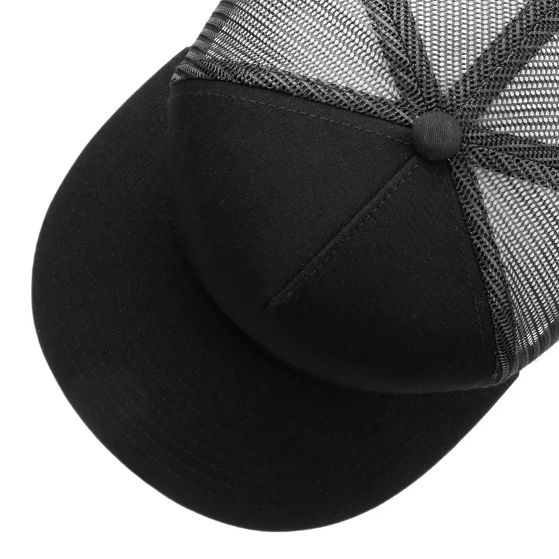Bild 2 för Yupoong - Svart snapback Keps - Classic Black A-Frame Trucker @ Hatstore