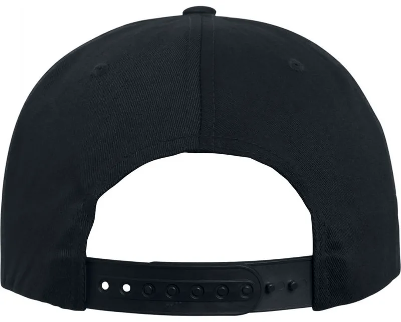 Bild 2 för Yupoong - Svart snapback Keps - Organic Black/Black Snapback @ Hatstore